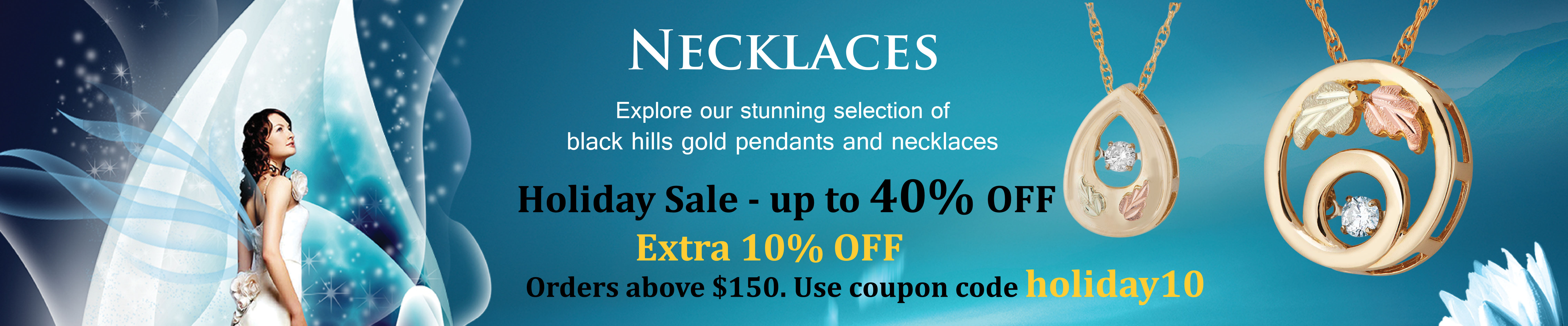 black hills gold necklaces